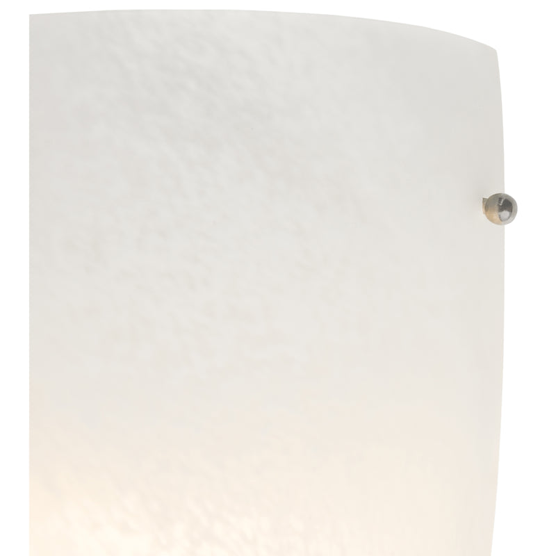 1 Light Wall Sconce, 100W, 120V, Brushed Steel FInish, Daphne Collection