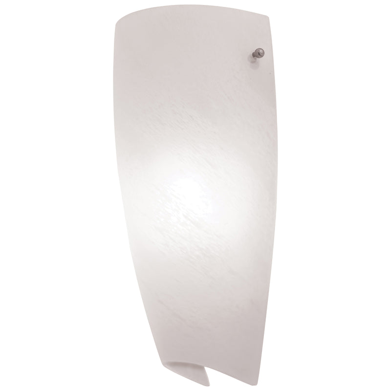 1 Light Wall Sconce, 100W, 120V, Brushed Steel FInish, Daphne Collection