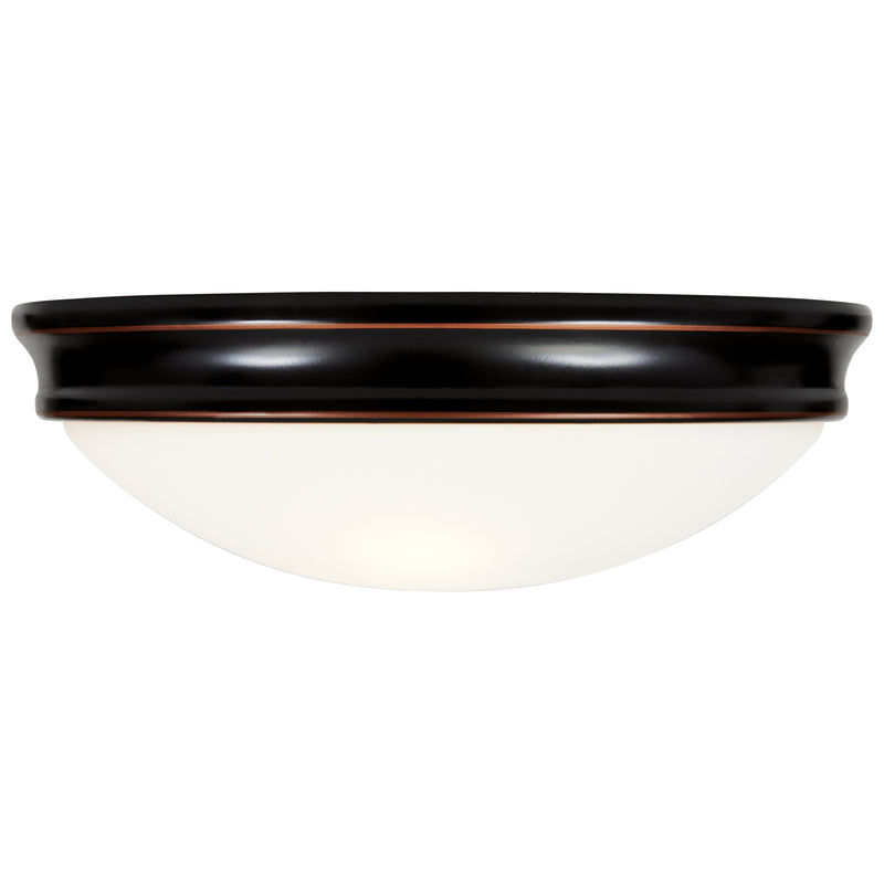 Flush Mount, Oil Rubbed Bronze Finish, 120V