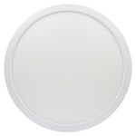 16" LED Flush Mount Ceiling Light, 3300 Lumens, 60W, 120V, White, Mod PLUS Collection