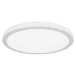 16" LED Flush Mount Ceiling Light, 3300 Lumens, 60W, 120V, White, Mod PLUS Collection