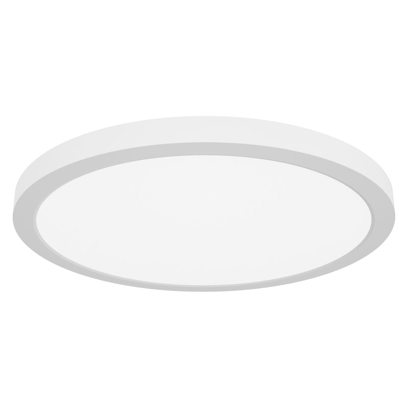 16" LED Flush Mount Ceiling Light, 3300 Lumens, 60W, 120V, White, Mod PLUS Collection