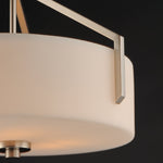 Dart 3-Light Pendant, Satin Brass or Satin Nickel