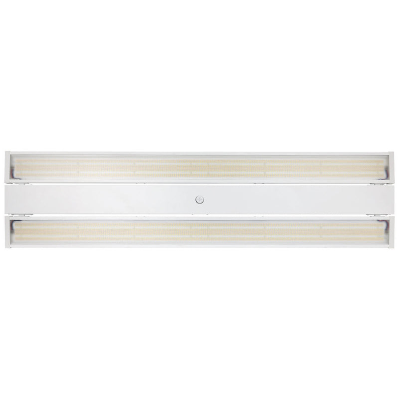 Foldable 4 Foot Linear High Bay, 59,400 Lumens, 360W/400W/440W Selectable, 5000K, 0-10V Dimmable, 120-277V, White Finish