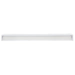 Foldable 4 Foot Linear High Bay, 47,250 Lumens, 290W/320W/350W Selectable, 5000K, 0-10V Dimmable, 120-277V, White Finish