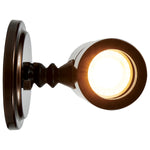 Outdoor Adjustable Spotlight, Bronze Finish, 120V