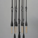 Pioneer 13-Light Pendant, Anthracite