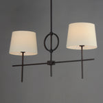 Paoli 2-Light Pendant, Charcoal Bronze