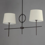 Paoli 2-Light Pendant, Charcoal Bronze