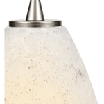 LED Pendant Light, 100W, 120V, Brushed Steel Finish, Champagne Collection