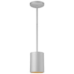 LED Pendant Cylinder Light, 800 Lumens, 10W, 3000K, 120V, Matte Black, Matte White, or Satin Finish, Pilson Collection