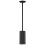 LED Pendant Light, 60W, 120V, Matte Black Finish, Pilson Collection