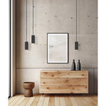 LED Pendant Light, 60W, 120V, Matte Black Finish, Pilson Collection