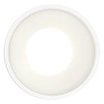 LED Pendant Light, 800 Lumens, 10W, 3000K, 120V, Matte White Finish, Pilson Collection