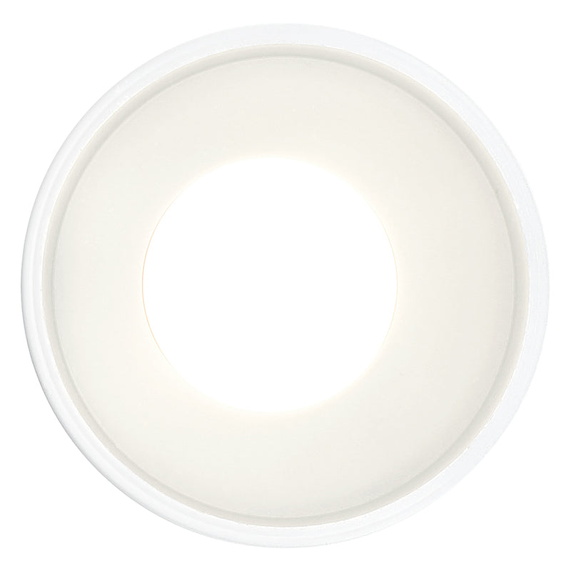 LED Pendant Light, 800 Lumens, 10W, 3000K, 120V, Matte White Finish, Pilson Collection