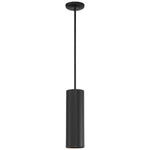 14.5" LED Pendant Light, 800 Lumens, 10W, 3000K, 120V, Matte Black, Pilson Collection