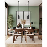 LED Pendant Light, 60W, 120V, Matte Black Finish, Pilson Collection