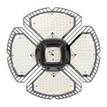 LED UFO High Bay Lamp, 18,000 Lumens, 150 Watt, 120-277V, 5000K, Black Finish