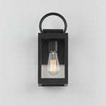 Nassau VX 1-Light Outdoor Wall Lantern, Black or White / Black