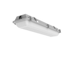 2FT Vapor Tight Fixture, 2000-6000 Lumens, Ribbed Frosted Acrylic Lens, 3000K, 3500K, 4000K or 5000K, 120-277V