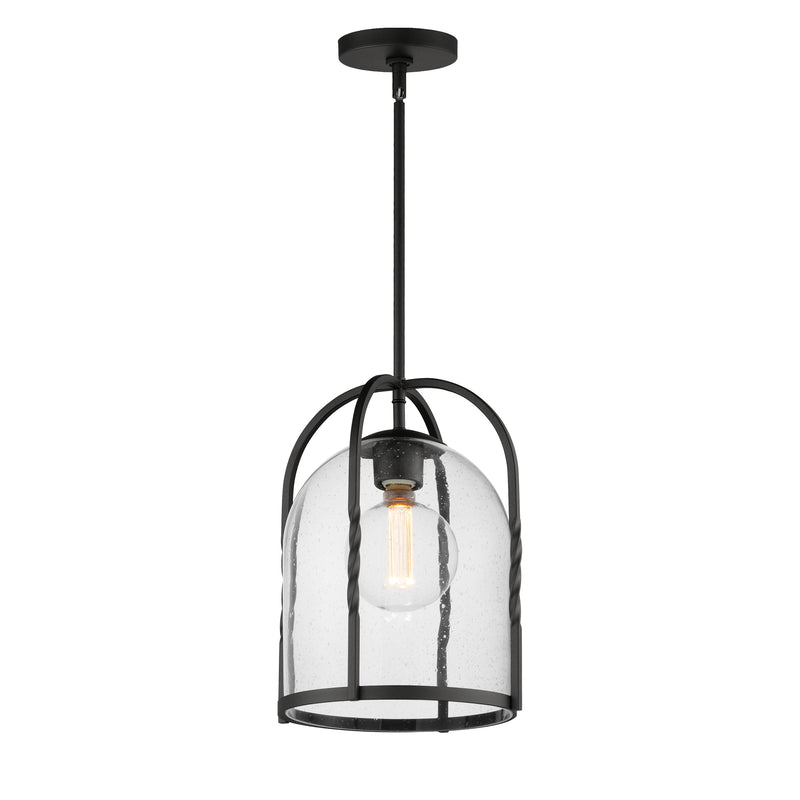 Foundry 1-Light Pendant, Black