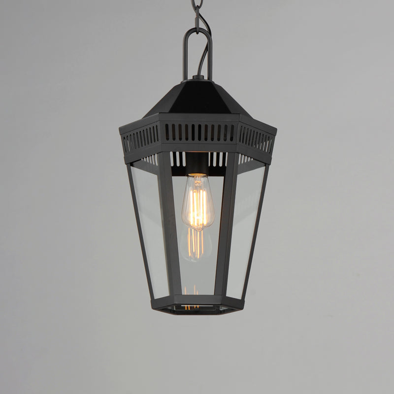 Oxford Outdoor 1-Light Pendant, Black