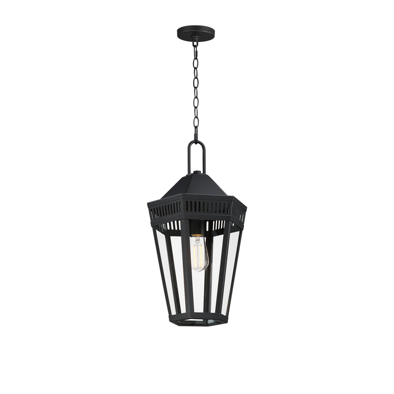 Oxford Outdoor 1-Light Pendant, Black