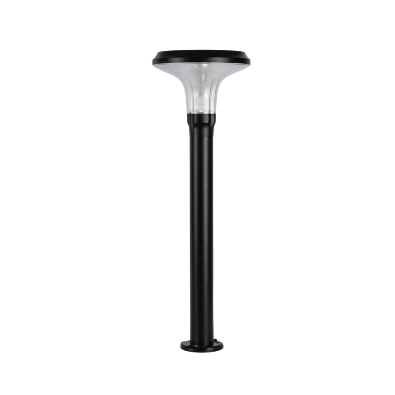 Vantage Bollard Solar Pathway Light, 200 Lumens, 2 PK