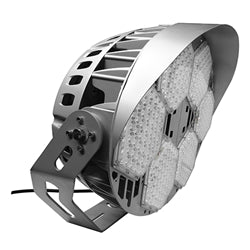 LED Stadium Eyes Light, 600W, 85200 Lumens, 4000K or 5000K, 277-480V, Silver Finish