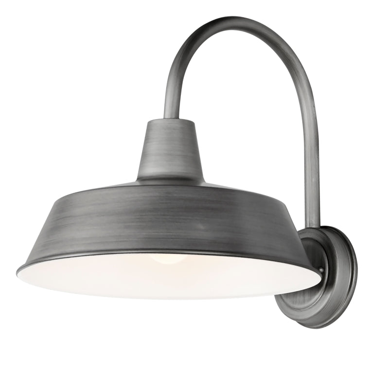 Pier M X-Large Sconce, Black, Empire Bronze, or Weathered Zinc