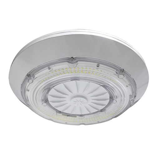 LED Uplight Parking Garage Canopy Light, 90W, 12600 Lumens, 4000K or 5000K, 120-277V, White Finish