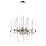 24" Divine 8-Light Pendant, 480W, 120V,  Polished Nickel or Heritage Finish