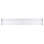 4FT LED Architectural Wrap-Around Light, 4400 Lumen Max, Wattage and CCT Selectable, 120-277V