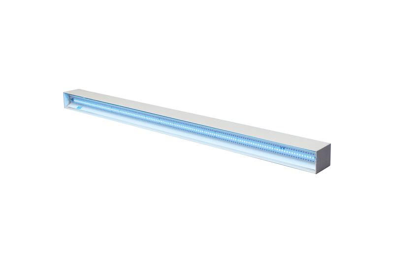 4FT LED RGBW Linear Fixture, 4800 Lumen Max, 40W, CCT Selectable, 120-277V, Black or White Finish