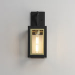 Neoclass 1-Light Outdoor Sconce, Black / Gold or White / Gold