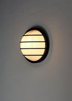 Bulwark 1-Light Outdoor Wall Sconce, Black or White