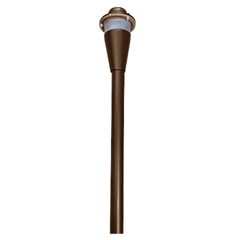 15in AA SERIES PATH LIGHT STEM RGBW BLUETOOTH WG APP, 200 Lumens, Cap Option Available, Black, Antique Brass, or Oil-Rubbed Bronze