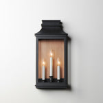 Savannah VX 3-Light Outdoor Sconce, Antique Copper / Black Oxide or Black Oxide