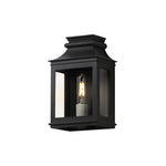 Savannah VX Small Outdoor Sconce, Antique Copper / Black Oxide or Black Oxide