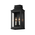 Savannah VX 2-Light Outdoor Sconce, Antique Copper / Black Oxide or Black Oxide