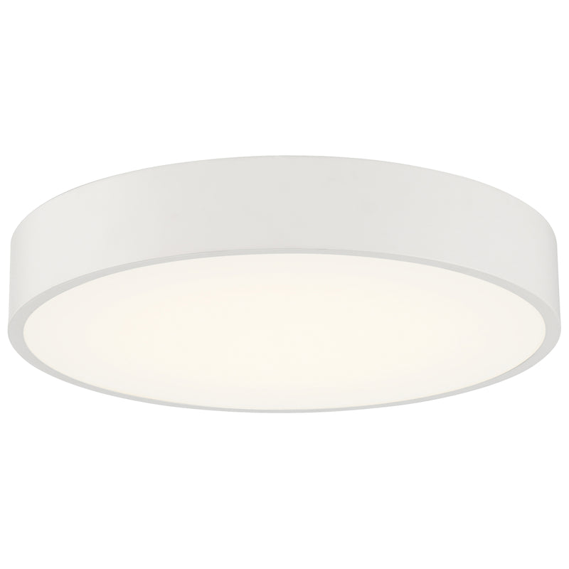 LED Flush Mount Ceiling Light, 4000 Lumens, 40W, 3000K, 120V, White, Como Collection