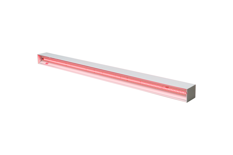 4FT LED RGBW Linear Fixture, 4800 Lumen Max, 40W, CCT Selectable, 120-277V, Black or White Finish