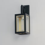 Neoclass 1-Light Outdoor Sconce, Black / Gold or White / Gold