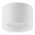 LED Flush Mount Ceiling Light, 2400 Lumens, 30W, 3000K, 120V,White, Reel Collection