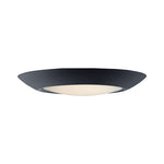 7.5" LED Flush Mount, 1200 Lumens, 13.5W, 3000K CCT, 120V, Black, Satin Nickel, or Bronze  Finish