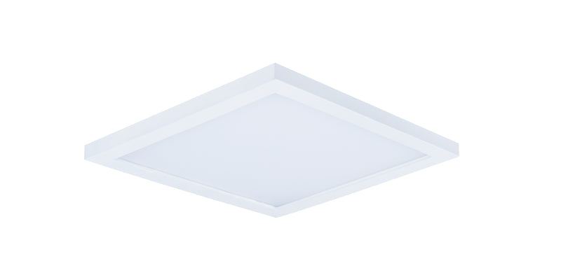 Wafer 9" Square LED Surface Mount, 1200 Lumens, 20W, 3000K,120-277V