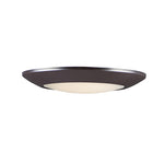 9.25" LED Diverse Flush Mount, 1620 Lumens, 18W, 3000K CCT, 120V, Bronze or Satin Nickel Finish