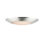 9.25" LED Diverse Flush Mount, 1620 Lumens, 18W, 3000K CCT, 120V, Bronze or Satin Nickel Finish