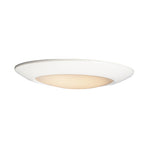 11" LED Diverse Flush Mount, 1800 Lumens, 20W, 2700K CCT, 120V, White Finish