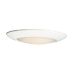 13" LED Diverse Flush Mount, 2250 Lumens, 25W, 4000K CCT, 120V, White Finish